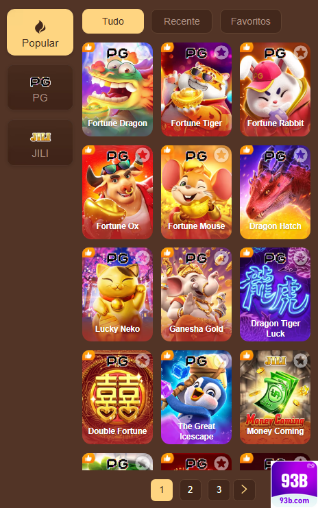 Jogos Certificados 93b.com